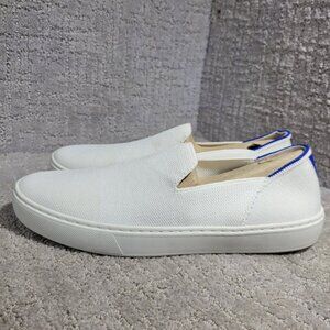 Rothy's The Sneaker Women's Size 9 US Bright White Textile Slip On Casual Shoes